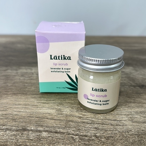 latika Other - Latika lip scrub lavender & sugar exfoliating balm new